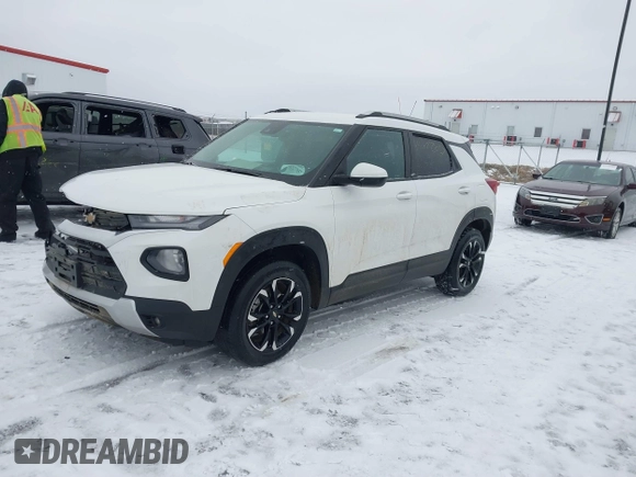 2023 Chevrolet TrailBlazer LT with VIN KL79MRSL8PB059963, listed as a IAAI auction lot 41277057 with 27,451 mi miles and . Bid and sale history available at DreamBid. Image 17.