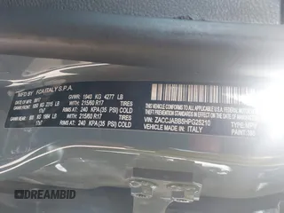 2017 Jeep Renegade Latitude z VIN ZACCJABB5HPG25210, wystawiony jako IAAI lot #42194543 z przebiegiem 115 856 mil mil oraz . Historia ofert i sprzedaży dostępna na DreamBid. Obrazek 9.