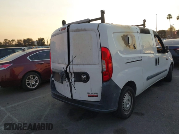 2015 Ram ProMaster City Cargo Tradesman with VIN ZFBERFAT3F6A85404, listed as a IAAI auction lot 41233394 with Not Provided miles. Bid and sale history available at carsss.com. Image 4.