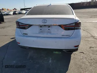 2017 Lexus GS with VIN JTHBZ1BLXHA009806, listed as a Copart auction lot 81306504 with 195,656 mi miles and Salvage Title. Bid and sale history available at carsss.com. Image 6.