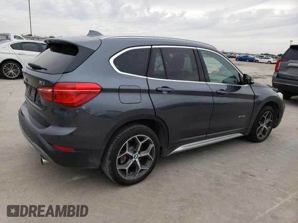 2017 BMW X1 sDrive28i with VIN WBXHU7C35H5H35194, listed as a Copart auction lot 47400983 with 80,312 mi miles and . Bid and sale history available at DreamBid. Image 3.