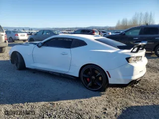 2019 Chevrolet Camaro ZL1 with VIN 1G1FJ1R6XK0151945, listed as a Copart auction lot 41879575 with 0 mi miles and Salvage Title. Bid and sale history available at carsss.com. Image 2.