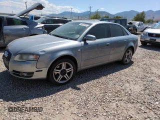 2007 Audi A4 2.0T with VIN WAUDF78EX7A024896, listed as a Copart auction lot 59593995 with 151,980 mi miles and Salvage title. Bid and sale history available at DreamBid. Image 1.