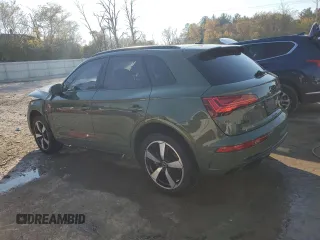 2022 Audi Q5 S line Prestige with VIN WA1FAAFYXN2044880, listed as a Copart auction lot 77042164 with 56,638 mi miles and Salvage Title. Bid and sale history available at carsss.com. Image 2.