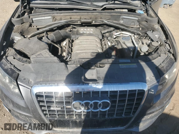 2012 Audi Q5 3.2L Premium Plus with VIN WA1DKAFP7CA013343, listed as a Copart auction lot 87976515 with 0 mi miles and Clean Title. Bid and sale history available at carsss.com. Image 12.