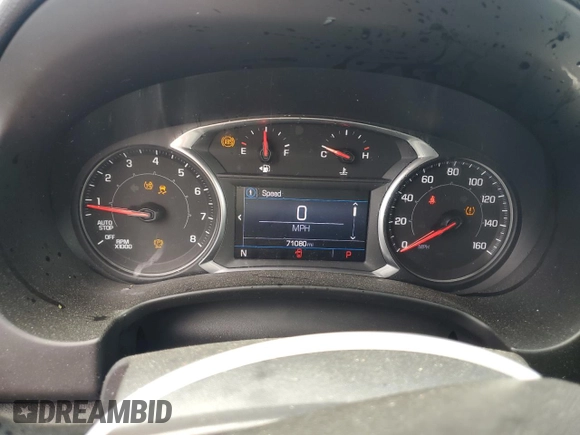 2019 GMC Terrain SLE with VIN 3GKALTEV9KL292520, listed as a Copart auction lot 57229465 with 71,080 mi miles and Salvage title. Bid and sale history available at DreamBid. Image 9.