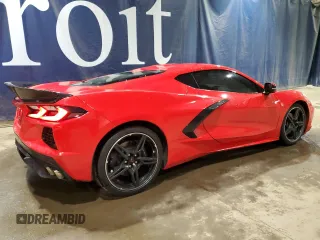 2022 Chevrolet Corvette 1LT with VIN 1G1YA2D48N5122844, listed as a Copart auction lot 87659815 with 8,631 mi miles and Clean Title. Bid and sale history available at carsss.com. Image 3.