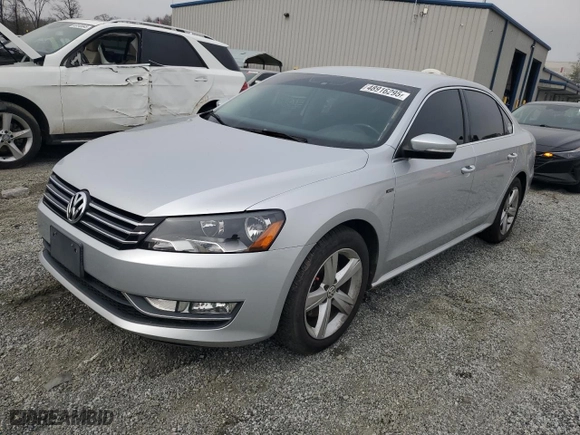2015 Volkswagen Passat 1.8T Limited Edition with VIN 1VWAT7A31FC115420, listed as a Copart auction lot 48916295 with 111,166 mi miles and Salvage Title. Bid and sale history available at carsss.com. Image 1.