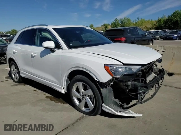 2021 Audi Q3 Premium z VIN WA1AUCF38M1067676, wystawiony jako Copart lot #71621704 z przebiegiem 77 395 mil mil oraz Szkoda całkowita • Salvage title. Historia ofert i sprzedaży dostępna na DreamBid. Obrazek 14.