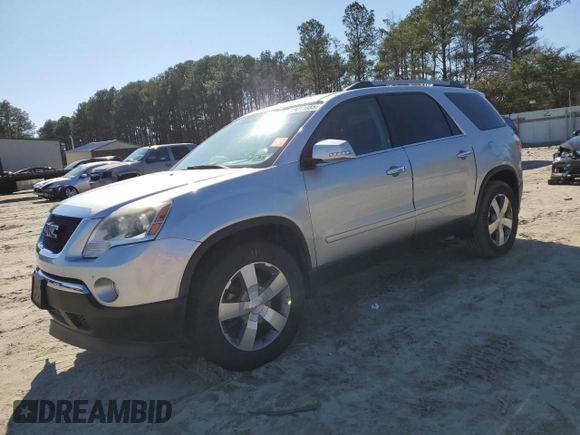 2011 GMC Acadia SLT1 with VIN 1GKKVRED8BJ215833, listed as a Copart auction lot 49011885 with 127,932 mi miles and Salvage Title. Bid and sale history available at DreamBid. Image 1.