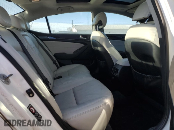 2014 Kia Cadenza Premium with VIN KNALN4D79E5129441, listed as a Copart auction lot 81948204 with 153,226 mi miles and Salvage Title. Bid and sale history available at carsss.com. Image 10.