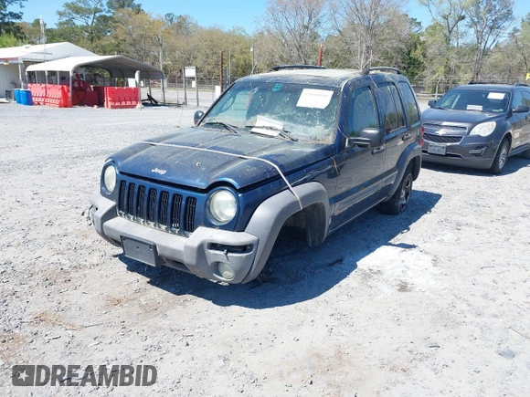 2004 Jeep Liberty Sport with VIN 1J4GL48K44W303606, listed as a IAAI auction lot 41895990 with 145,765 mi miles. Bid and sale history available at carsss.com. Image 2.