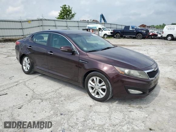 2013 Kia Optima EX with VIN 5XXGN4A71DG248703, listed as a Copart auction lot 59601635 with 113,222 mi miles and Non repairable. Bid and sale history available at DreamBid. Image 4.