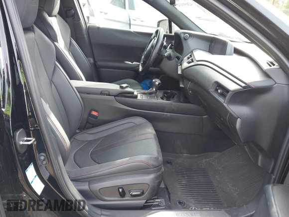 2022 Lexus UX 250h F Sport with VIN JTHR9JBH4N2062923, listed as a IAAI auction lot 42059334 with 27,967 mi miles and . Bid and sale history available at DreamBid. Image 5.