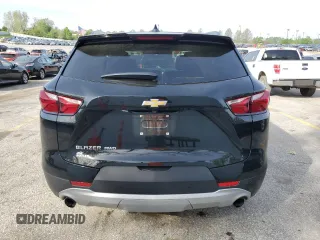 2020 Chevrolet Blazer LT with VIN 3GNKBHRS1LS592633, listed as a Copart auction lot 53729615 with 77,694 mi miles and Salvage title. Bid and sale history available at DreamBid. Image 6.