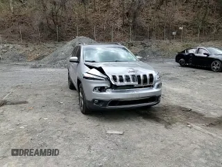 2017 Jeep Cherokee Latitude with VIN 1C4PJMCB4HW555848, listed as a Copart auction lot 53298155 with 71,394 mi miles and Salvage Title. Bid and sale history available at carsss.com. Image 14.