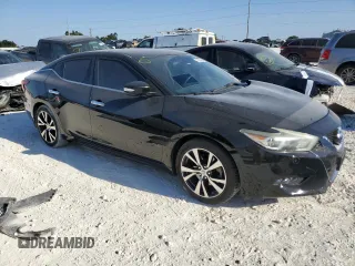 2016 Nissan Maxima S with VIN 1N4AA6AP4GC906408, listed as a Copart auction lot 73393954 with 116,621 mi miles and Salvage Title. Bid and sale history available at DreamBid. Image 4.