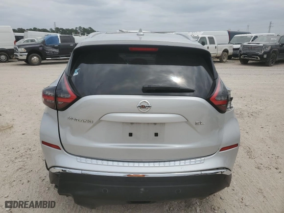 2020 Nissan Murano SL with VIN 5N1AZ2CJ2LN126163, listed as a Copart auction lot 53400585 with 58,449 mi miles and Salvage Title. Bid and sale history available at carsss.com. Image 6.