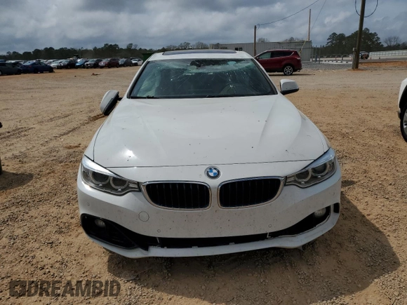 2016 BMW 4 Series 428i with VIN WBA4A9C57GG507390, listed as a Copart auction lot 48722915 with Not Provided miles and Salvage Title. Bid and sale history available at DreamBid. Image 5.