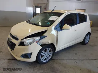 2013 Chevrolet Spark LS with VIN KL8CB6S98DC566054, listed as a IAAI auction lot 41717637 with 128983 miles. Bid and sale history available at carsss.com. Image 17.