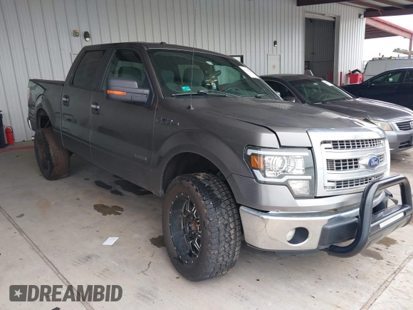 2013 Ford F-150 XL with VIN 1FTFW1ET9DKD23068, listed as a IAAI auction lot 42708084 with 180,550 mi miles and . Bid and sale history available at DreamBid. Image 1.