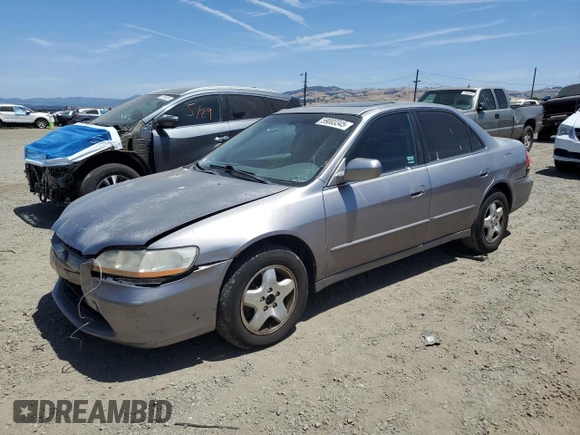 2000 Honda Accord EX with VIN 1HGCG1654YA059755, listed as a Copart auction lot 59003345 with 160,309 mi miles and Salvage title. Bid and sale history available at DreamBid. Image 1.