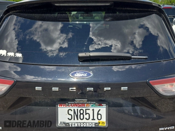 2021 Ford Escape SE with VIN 1FMCU9G6XMUA48017, listed as a IAAI auction lot 42786318 with 107,770 mi miles and . Bid and sale history available at DreamBid. Image 13.