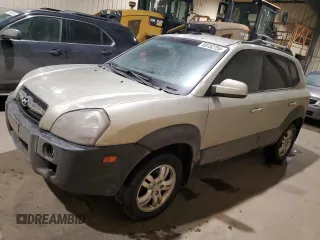 2007 Hyundai Tucson GL with VIN KM8JM72D17U684962, listed as a Copart auction lot 83152754 with 314,025 mi miles and Clean Title. Bid and sale history available at carsss.com. Image 1.