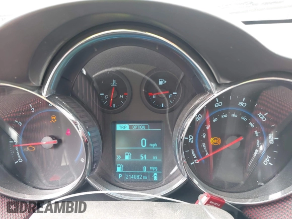 2013 Chevrolet Cruze 1LT with VIN 1G1PC5SB4D7284305, listed as a IAAI auction lot 41893978 with 214,082 mi miles and . Bid and sale history available at DreamBid. Image 7.