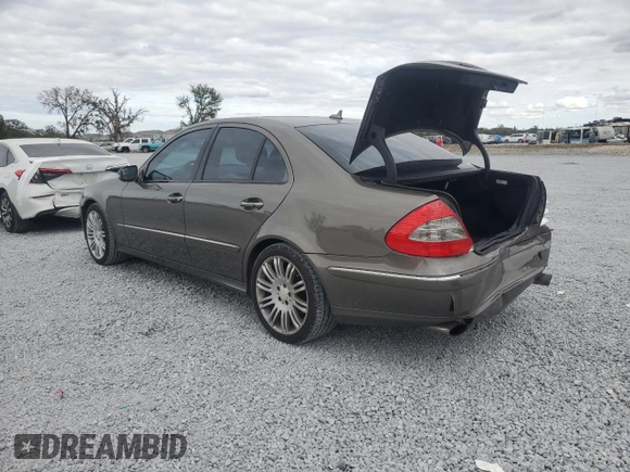 2008 Mercedes-Benz E-Class Sport 5.5L with VIN WDBUF72X48B283181, listed as a Copart auction lot 85574654 with 135,542 mi miles and Salvage Title. Bid and sale history available at carsss.com. Image 2.