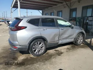 2020 Honda CR-V Touring with VIN 7FARW1H95LE009818, listed as a Copart auction lot 46294505 with 89,999 mi miles and Salvage Title. Bid and sale history available at carsss.com. Image 3.