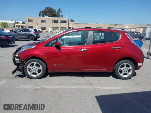2013 Nissan LEAF SL with VIN 1N4AZ0CP5DC418535, listed as a IAAI auction lot 42084970 with 51,361 mi miles and . Bid and sale history available at DreamBid. Image 15.