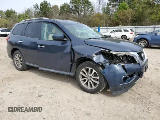 2013 Nissan Pathfinder SV z VIN 5N1AR2MM8DC641237, wystawiony jako Copart lot #51488765 z przebiegiem 153 473 mil mil oraz Szkoda całkowita • Salvage title. Historia ofert i sprzedaży dostępna na DreamBid. Obrazek 4.