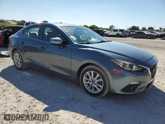 2015 Mazda 3 i Grand Touring with VIN 3MZBM1W7XFM171865, listed as a Copart auction lot 47602125 with 89,390 mi miles and Clean Title. Bid and sale history available at DreamBid. Image 4.
