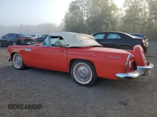 1956 Ford Thunderbird with VIN P6FH249214, listed as a Copart auction lot 72166474 with 91,315 mi miles and Clean Title. Bid and sale history available at DreamBid. Image 2.