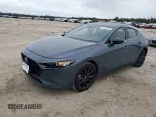 2023 Mazda 3 S Carbon Edition with VIN JM1BPBLM5P1610737, listed as a Copart auction lot 78229264 with 24,564 mi miles and Salvage Title. Bid and sale history available at DreamBid. Image 1.