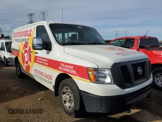 2018 Nissan NV SV with VIN 1N6AF0KY8JN805784, listed as a Copart auction lot 42142805 with 115,962 mi miles and Salvage Title. Bid and sale history available at carsss.com. Image 4.