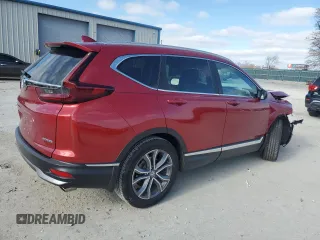 2020 Honda CR-V Touring with VIN 2HKRW1H97LH402586, listed as a Copart auction lot 83325814 with 61,232 mi miles and Salvage Title. Bid and sale history available at carsss.com. Image 3.