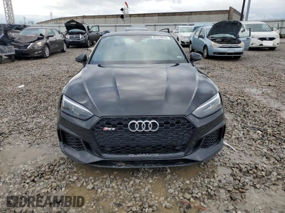 2018 Audi RS 5 z VIN WUAPWAF59JA904790, wystawiony jako Copart lot #87278914 z przebiegiem 81 481 mil mil oraz Szkoda całkowita • Salvage title. Historia ofert i sprzedaży dostępna na DreamBid. Obrazek 5.