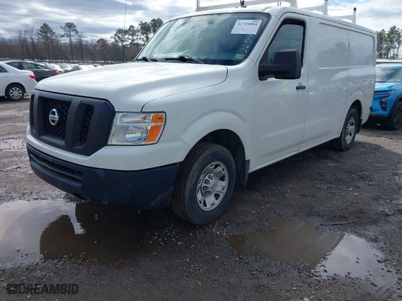 2019 Nissan NV Cargo SV with VIN 1N6BF0KY3KN808372, listed as a IAAI auction lot 41729994 with 139651 miles. Bid and sale history available at carsss.com. Image 2.