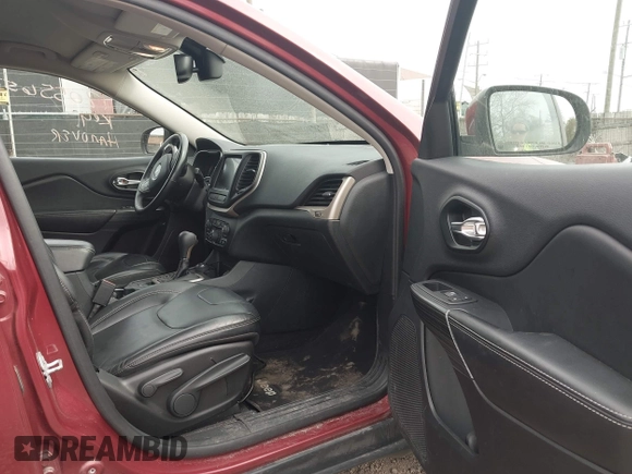 2015 Jeep Cherokee Limited with VIN 1C4PJMDSXFW604627, listed as a IAAI auction lot 42072953 with 102,501 mi miles and . Bid and sale history available at DreamBid. Image 5.