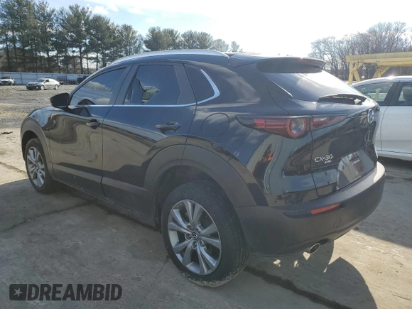 2023 Mazda CX-30 S Select with VIN 3MVDMBBMXPM568456, listed as a Copart auction lot 43131125 with Not Provided miles and Salvage Title. Bid and sale history available at DreamBid. Image 2.