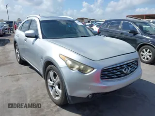 2009 Infiniti FX with VIN JNRAS18U69M104428, listed as a IAAI auction lot 42847087 with 205,250 mi miles and . Bid and sale history available at DreamBid. Image 1.