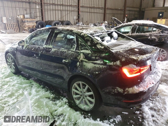 2016 Audi A3 2.0T Premium with VIN WAUB8GFF2G1031290, listed as a Copart auction lot 39185604 with 77,080 mi miles. Bid and sale history available at carsss.com. Image 2.