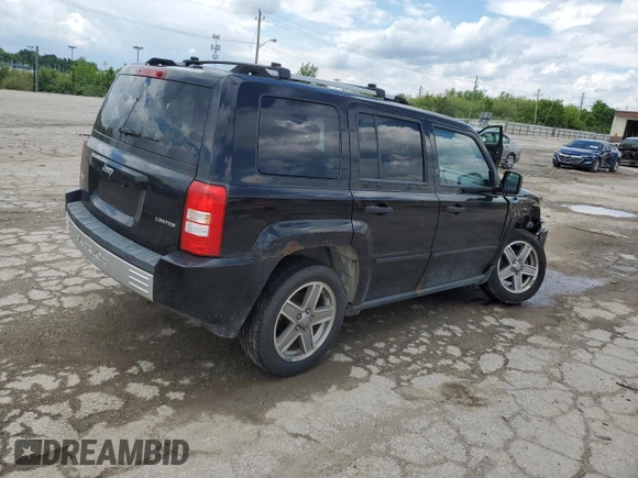 2007 Jeep Patriot Limited z VIN 1J8FF48W37D275916, wystawiony jako Copart lot #56585205 z przebiegiem 106 919 mil mil oraz Szkoda całkowita • Salvage title. Historia ofert i sprzedaży dostępna na DreamBid. Obrazek 3.