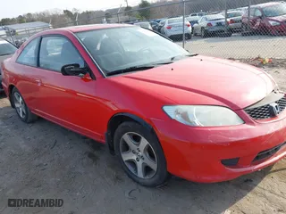 2004 Honda Civic EX with VIN 1HGEM21924L016953, listed as a IAAI auction lot 41497269 with 183,592 mi miles. Bid and sale history available at carsss.com. Image 1.