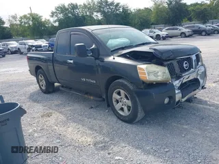 2007 Nissan Titan SE with VIN 1N6BA06A87N211768, listed as a IAAI auction lot 42756425 with 196,009 mi miles and . Bid and sale history available at DreamBid. Image 1.