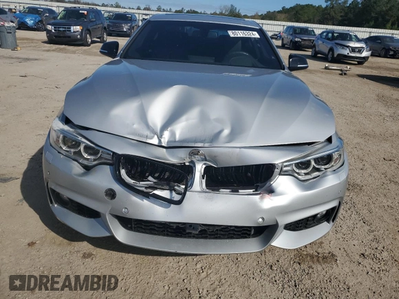 2016 BMW 4 Series 435i xDrive z VIN WBA3R5C55GK373134, wystawiony jako Copart lot #80116324 z przebiegiem 87 013 mil mil oraz Szkoda całkowita • Salvage title. Historia ofert i sprzedaży dostępna na DreamBid. Obrazek 5.
