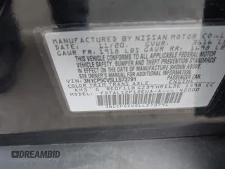 2020 Nissan Kicks SV z VIN 3N1CP5CV5LL573791, wystawiony jako IAAI lot #41848869 z przebiegiem 62 630 mil mil oraz . Historia ofert i sprzedaży dostępna na DreamBid. Obrazek 9.