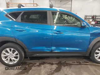 2021 Hyundai Tucson Value with VIN KM8J33A43MU301869, listed as a IAAI auction lot 41636017 with 55,188 mi miles and . Bid and sale history available at DreamBid. Image 12.